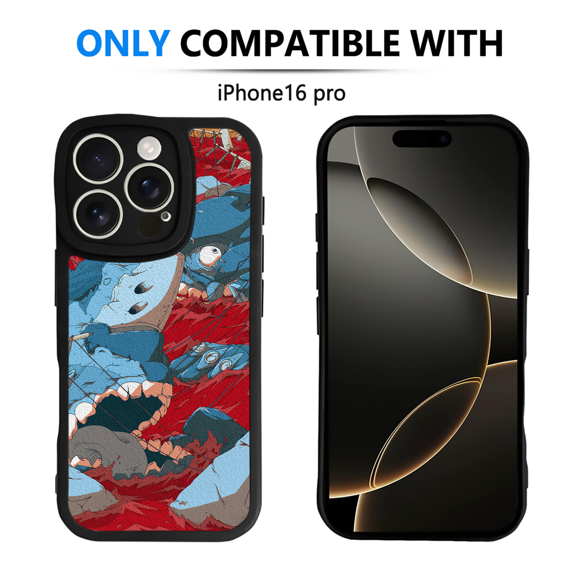 （画像用） EVA 新世紀エヴァンゲリオン 【iPhone 16シリーズ対応】シリコンスマホケース（レザー調） 材質：シリコン
